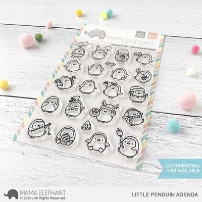 Mama Elephant Clear Stamps - Little Penguin Agenda